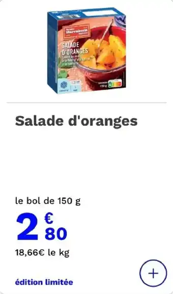 Salade d'oranges