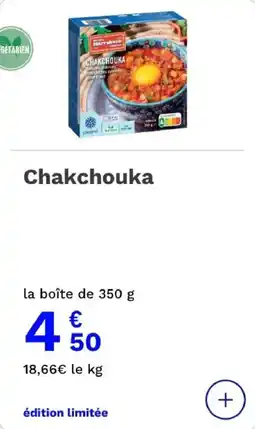 Picard Chakchouka offre