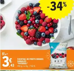 E.Leclerc PATRIGEL Cocktail de fruits rouges surgelés offre