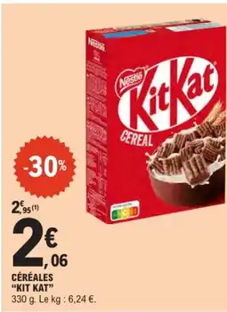 E.Leclerc KIT KAT Céréales offre