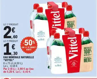 VITTEL Eau minérale naturelle