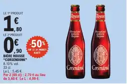 E.Leclerc CORSENDONK Bière rousse offre