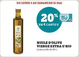 Super U Huile d'olive vierge extra u bio offre