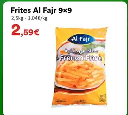 Hmarket Al fajr frites 9×9 offre