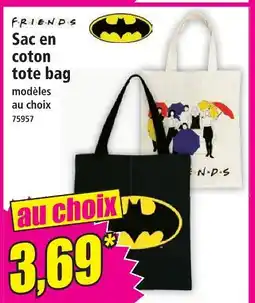 Norma Sac en coton tote bag offre
