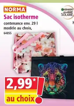 Norma Sac isotherme offre