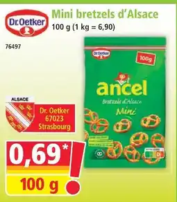 Norma Dr. oetker mini bretzels d'alsace offre