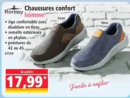 Norma Chaussures confort homme offre