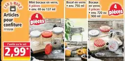 Norma Jar & more mini bocaux en verre offre