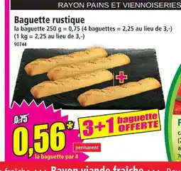 Norma Baguette rustique offre