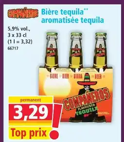 Norma Companeros bière tequila aromatisée tequila offre