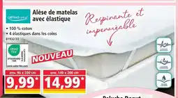 Norma Ortho-vital alèse de matelas avec élastique offre