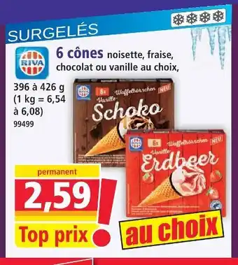 Norma Riva 6 cônes offre