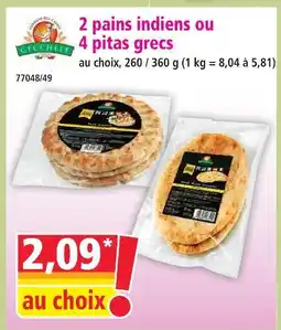 Norma Grecchef 2 pains indiens offre