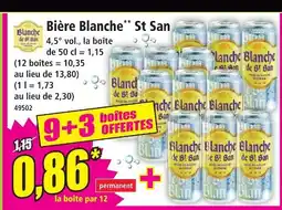 Norma Blanche de st san bière blanche st san offre