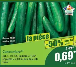 Norma Concombre offre