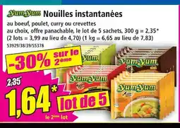 Norma Yum yum nouilles instantanées offre