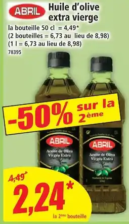 Norma Abril huile d'olive extra vierge offre