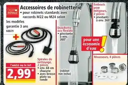 Norma Casa royale accessoires de robinetterie offre