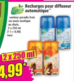Norma Recharge pour diffuseur automatique offre