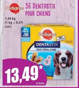 Norma Pedigree dentastix pour chiens offre