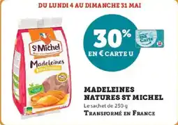 Super U Madeleines natures st michel offre