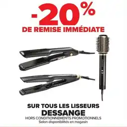 Carrefour Sur tous les lisseurs dessange offre