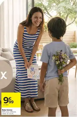 Carrefour Robe femme offre