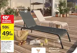 Carrefour Bain de soleil tello offre
