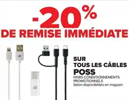 Carrefour Sur tous les câbles poss offre