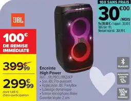 Carrefour Enceinte high power offre