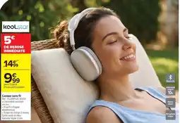 Carrefour Casque sans fil kool.star offre
