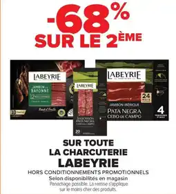Carrefour Sur toute la charcuterie labeyrie offre
