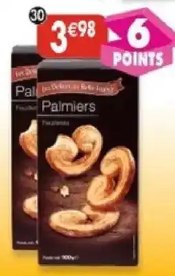 Maximo Lot de 2 paquets de palmiers feuilletés offre