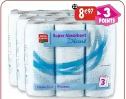 Maximo Lot de 3x3 rouleaux d'essuie-tout décoré offre