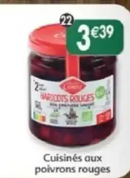 Maximo Haricots rouges cuisinés aux poivrons rouges offre