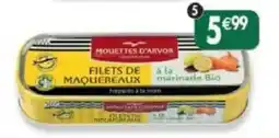 Maximo Filets de maquereaux à la marinade bio offre