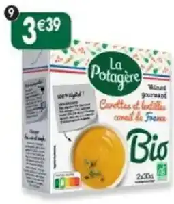 Maximo Velouté de carottes et lentilles corail offre
