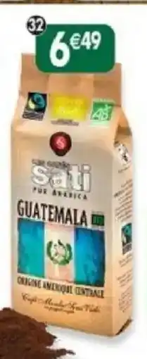 Maximo Café moulu du Guatemala Max offre