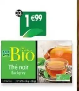 Maximo Thé noir earl grey offre
