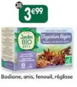 Maximo Infusion digestion légère badiane, fenouil, anis et réglisse offre