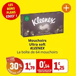 Coccinelle Express KLEENEX Mouchoirs Ultra soft offre