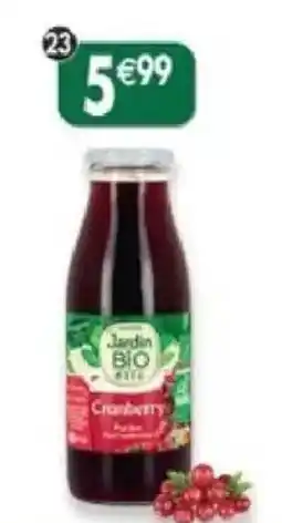 Maximo Pur jus de cranberry offre