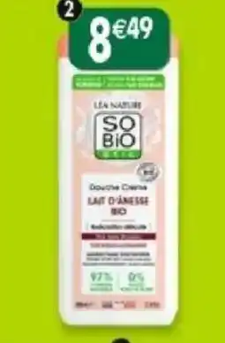 Maximo Douche crème hydratante au lait d'ânesse offre