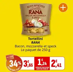 Coccinelle Express Tortellini rana offre
