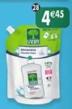 Maximo Recharge liquide vaisselle peaux sensibles offre