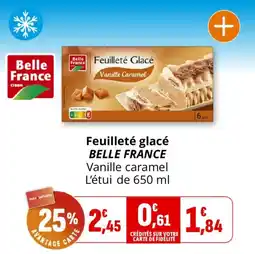 Coccinelle Express BELLE FRANCE Feuilleté glacé Vanille caramel offre