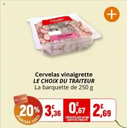 Coccinelle Express Cervelas vinaigrette le choix du traiteur offre