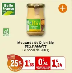 Coccinelle Express BELLE FRANCE Moutarde de Dijon Bio offre