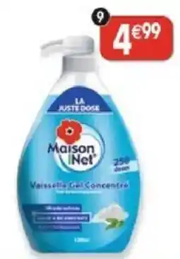 Maximo Liquide vaisselle concentré sauge et bicarbonate offre